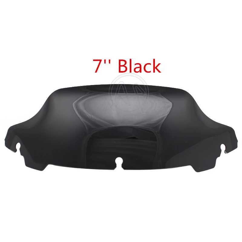 Black/Smoke/Clear4.5'' 7"10.5'' Windshield Fairing Windscreen Cover For Harley Electra Street Glide Touring 2014-up 2015-2019