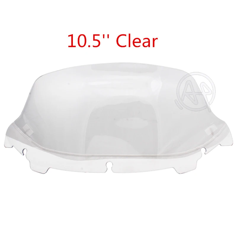 Black/Smoke/Clear4.5'' 7"10.5'' Windshield Fairing Windscreen Cover For Harley Electra Street Glide Touring 2014-up 2015-2019