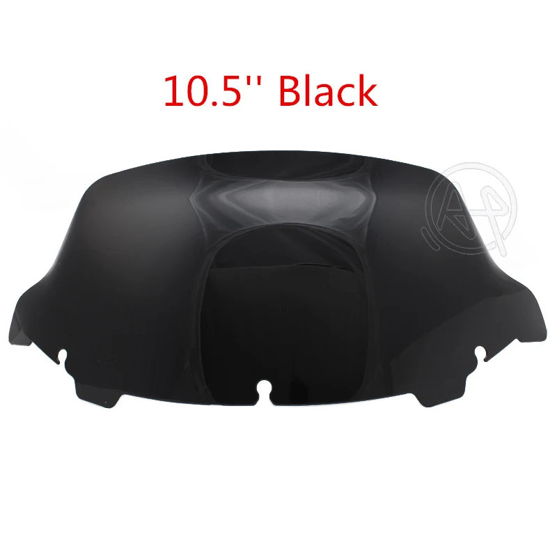 Black/Smoke/Clear4.5'' 7"10.5'' Windshield Fairing Windscreen Cover For Harley Electra Street Glide Touring 2014-up 2015-2019