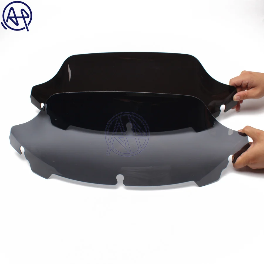 Black/Smoke/Clear4.5'' 7"10.5'' Windshield Fairing Windscreen Cover For Harley Electra Street Glide Touring 2014-up 2015-2019