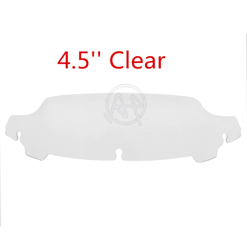 Black/Smoke/Clear4.5'' 7"10.5'' Windshield Fairing Windscreen Cover For Harley Electra Street Glide Touring 2014-up 2015-2019
