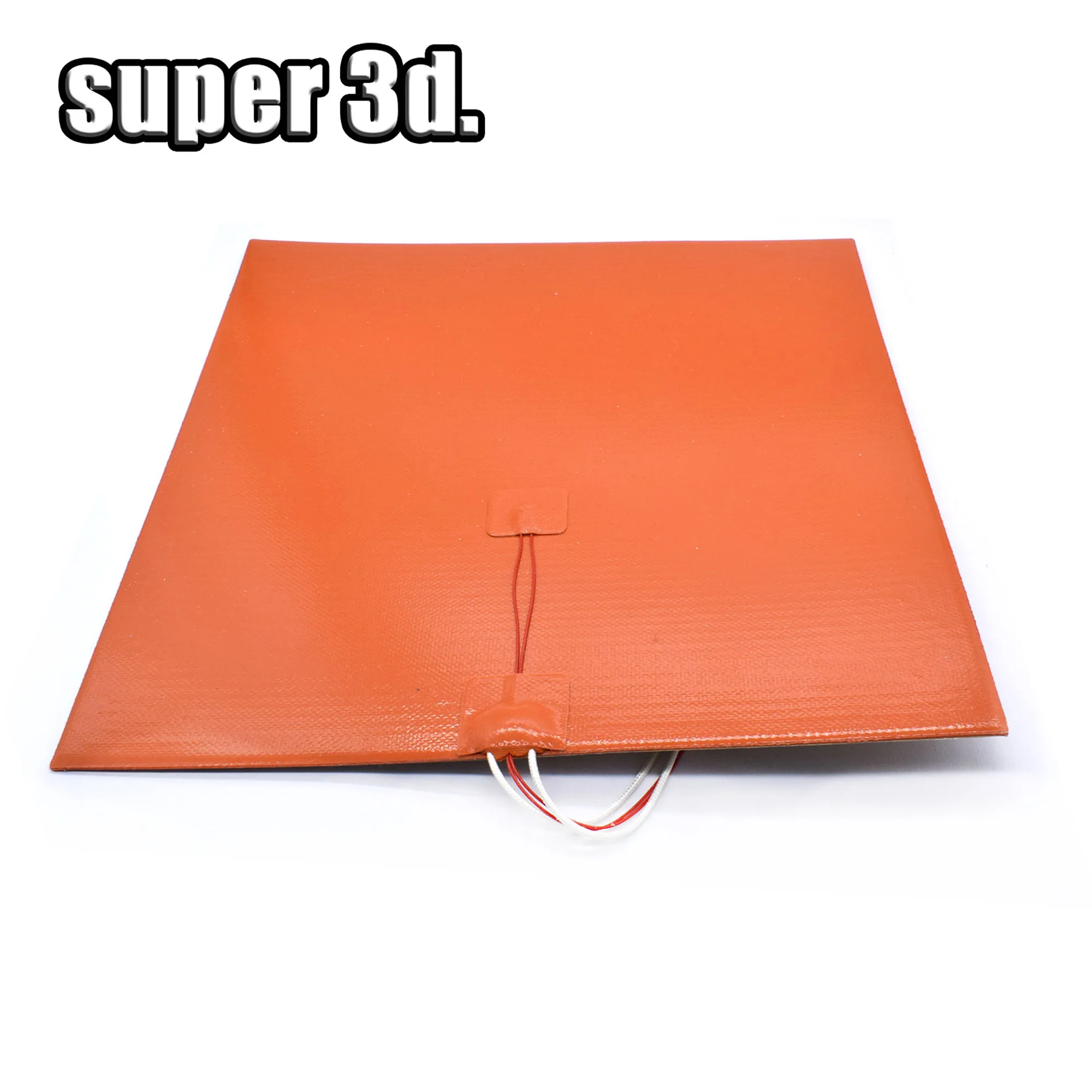 Silicone Heated Bed Heating Pad Waterproof 220/300/310/235/400MM 24V/220V for 3D Printer Ender3 CR10 Parts Hot Bed