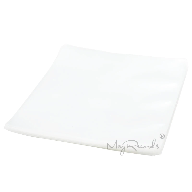25 Flat Open Top Bag 6.7 Mil EP Strong Cover Plastic Vinyl Record Outer Sleeves for 7 Inch Record Cover 45 RPM