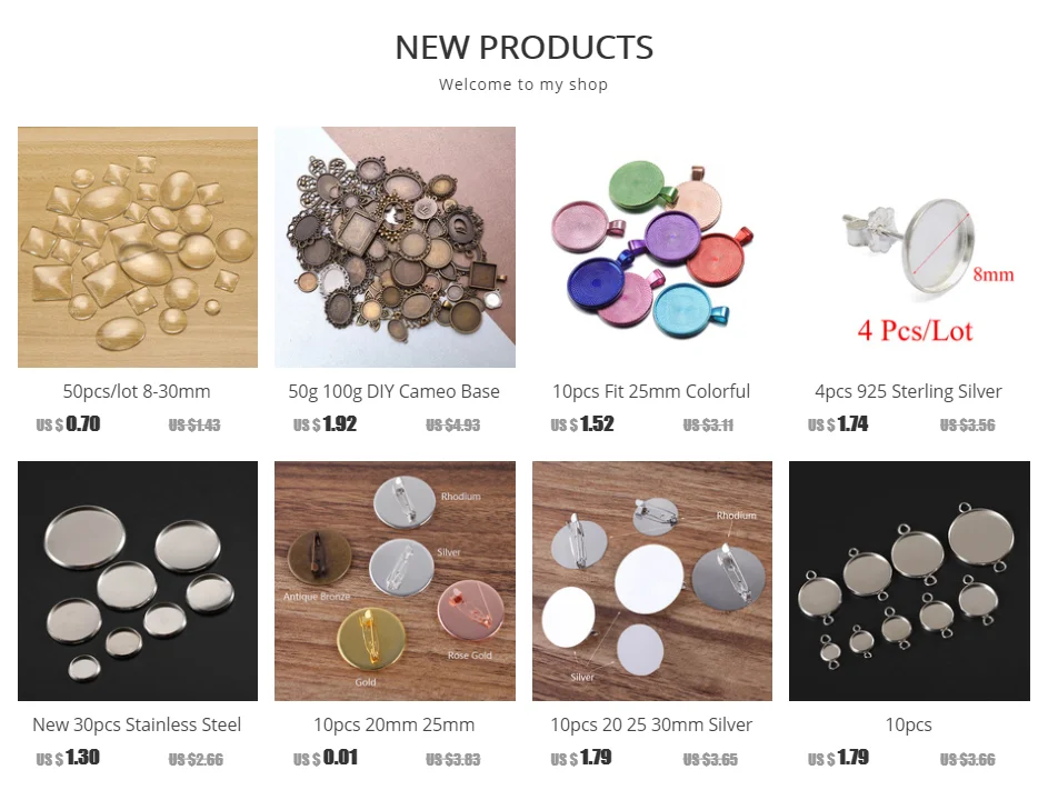100pcs Gold Color 316L Stainless Steel Earring Studs DIY Ear Blank Post Pins 3-12mm Flat Round Tray Base Ear Jewelry Making DIY