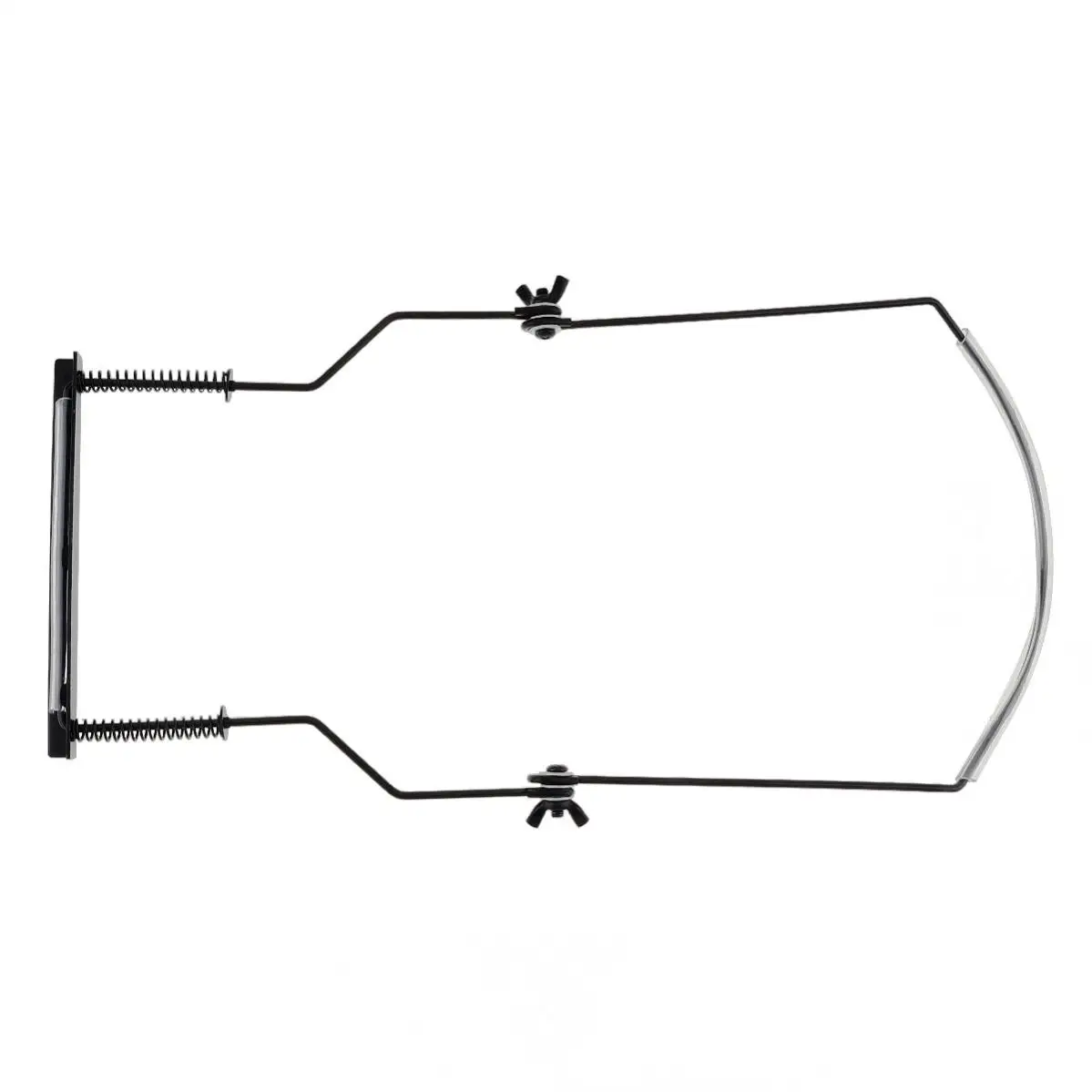 Universal 10 Holes Iron Harmonica Neck Holder Adjustable Mouth Organ Stand Harmonica Harp Rack