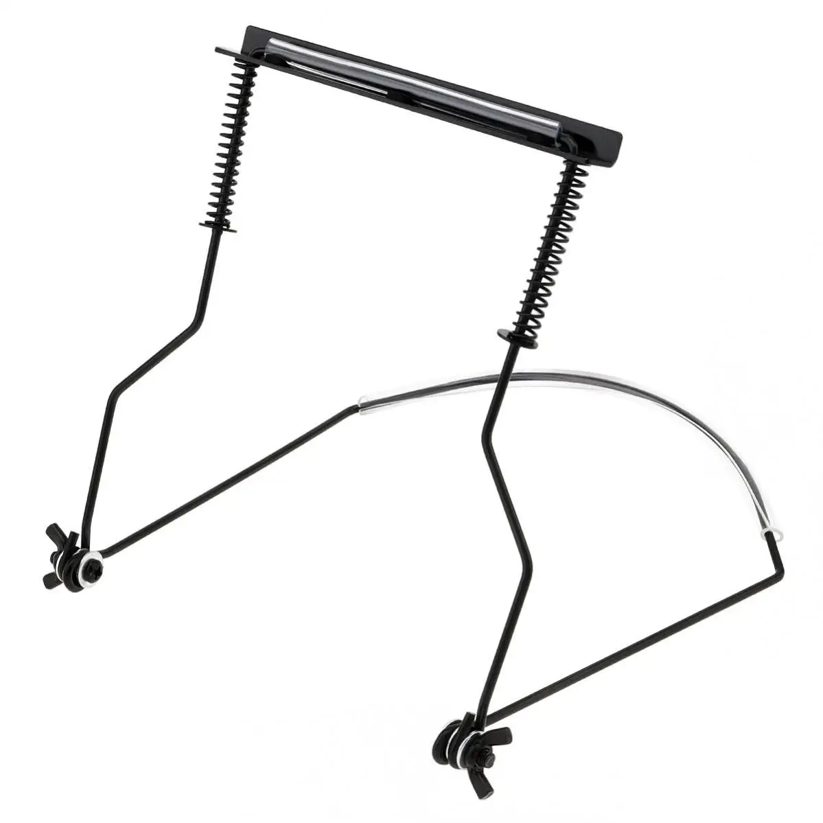 Universal 10 Holes Iron Harmonica Neck Holder Adjustable Mouth Organ Stand Harmonica Harp Rack