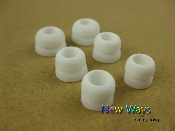 5mm Original Two Layer Silicone In-Ear Earphone Earbuds Ear Pads Covers Eartips Replacement Headphone Earplugs 6pcs/3pairs