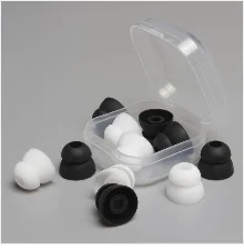 5mm Original Two Layer Silicone In-Ear Earphone Earbuds Ear Pads Covers Eartips Replacement Headphone Earplugs 6pcs/3pairs