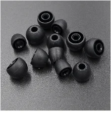 5mm Original Two Layer Silicone In-Ear Earphone Earbuds Ear Pads Covers Eartips Replacement Headphone Earplugs 6pcs/3pairs