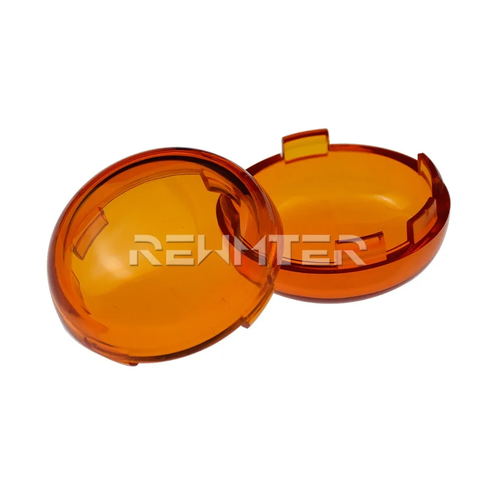Motorcycle Turn Indicator Signal Light Lens Cover For Harley Sportster 883 1200 Touring Road King Dyna Softail Heritage Fatboy