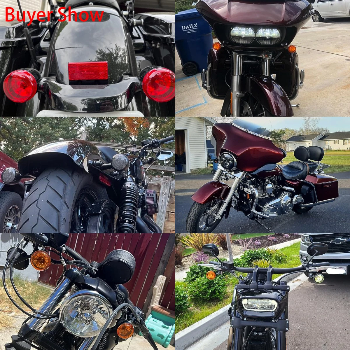 Motorcycle Turn Indicator Signal Light Lens Cover For Harley Sportster 883 1200 Touring Road King Dyna Softail Heritage Fatboy