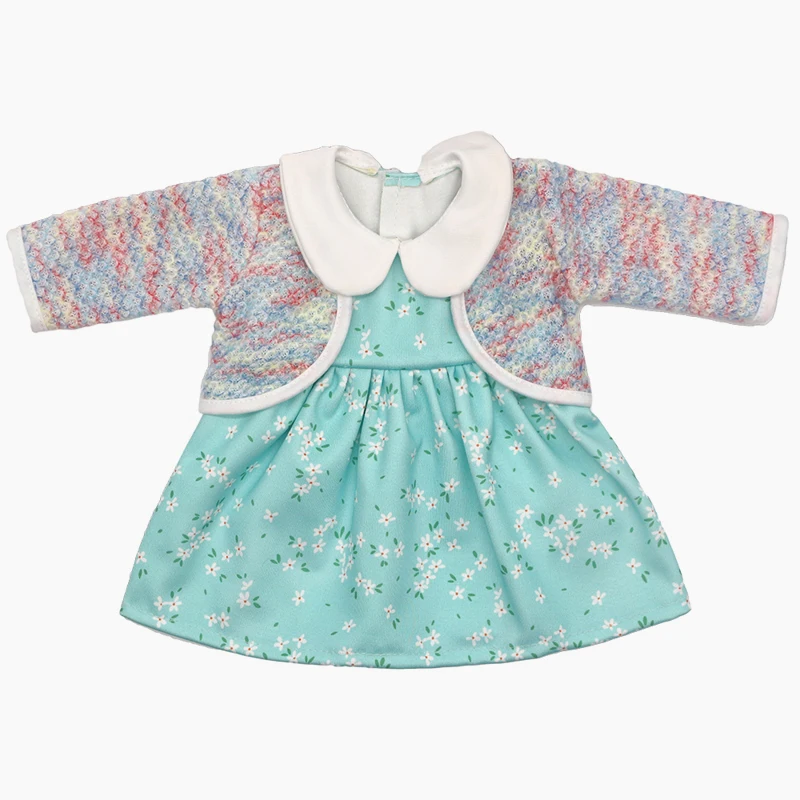Doll Clothes for 43cm Baby Doll Leather Jacket Pants Set for 17 Inch Baby Doll Coat Winter Clothes Drop Shipping