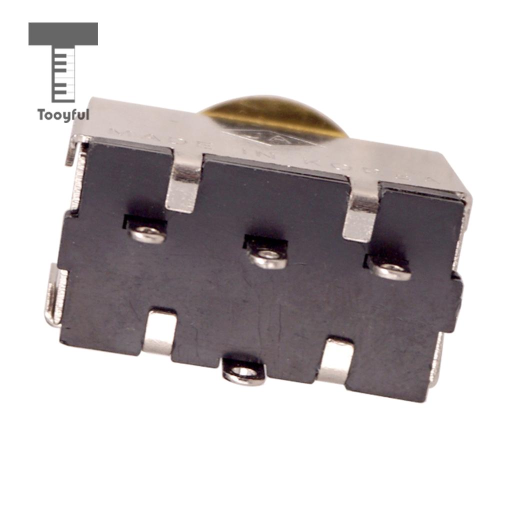 Tooyful Guitar Metal Closed 3 Way Pickup Selector Tone Switch Copper Knob for LP Electric Guitar Pickups Parts Swith Control