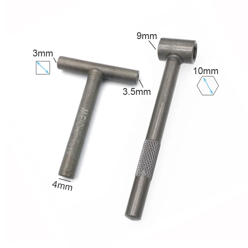 Motorcycle Engine Valve Screw Adjusting Spanner Tool Valve clearance adjustment tools + Feeler gauge 0.02-1