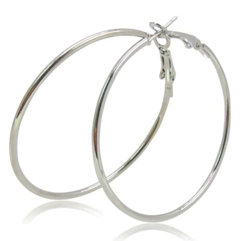 New Fashion Geometric Hollow Circle Hoop Earrings Fashion Jewelry boucle o'reilles femmes Hyperbole Brincos For Women Gilrs Gift