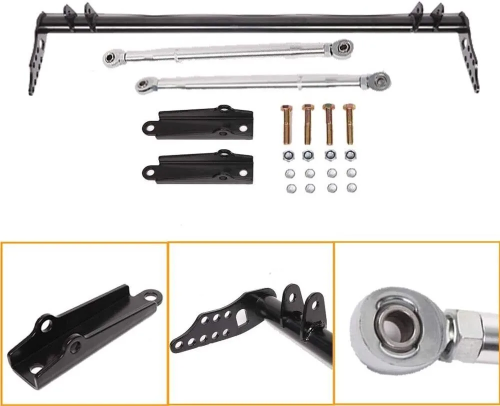 NEW Front Traction Control Lower Tie Bar Kit for 1992-2001 Honda Civic Acura Integra for 1993-1997 Honda DEL SOL