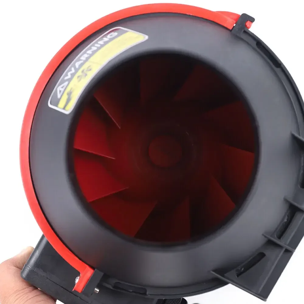 310 CFM Silent Exhaust Inline Duct Fan – 4" Ventilation Blower for Air Circulation