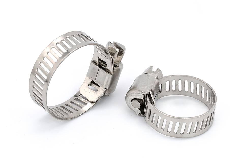 NINDEJIN 3-10pcs hose clamp adjustable 6-311mm Stainless Steel worm gear hose clip hose lock for water pipe plumbing