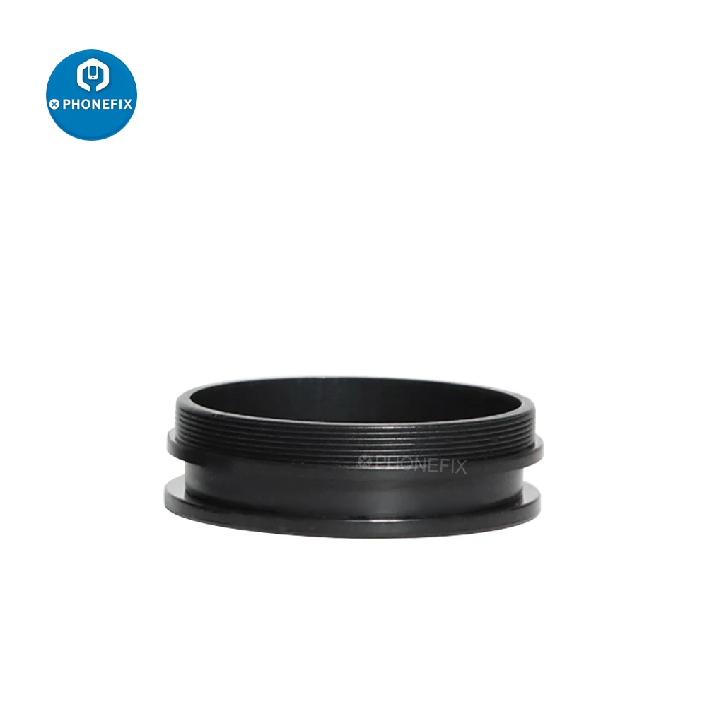 WD165 0.5X 0.7X 1.0X 2.0X Auxiliary Objective Lens Microscope Barlow Lens Objective For Trinocular Stereo Zoom Microscope Camera