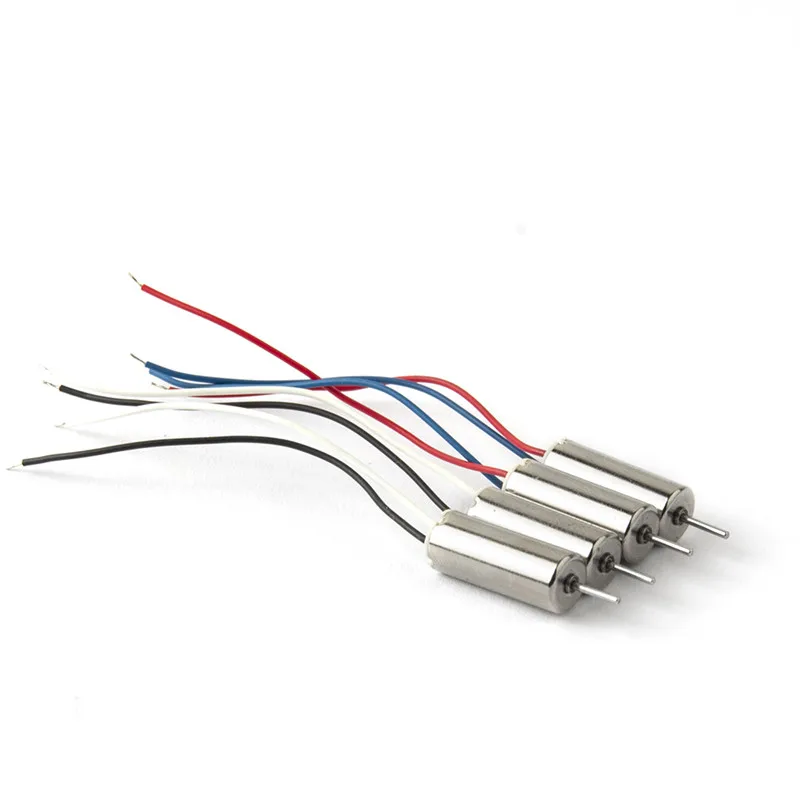 JJRC H36/Eachine E010 615 Motors 6X15mm (4Pcs) - 3.7V 1S Coreless CW/CCW Replacement for Mini Drones