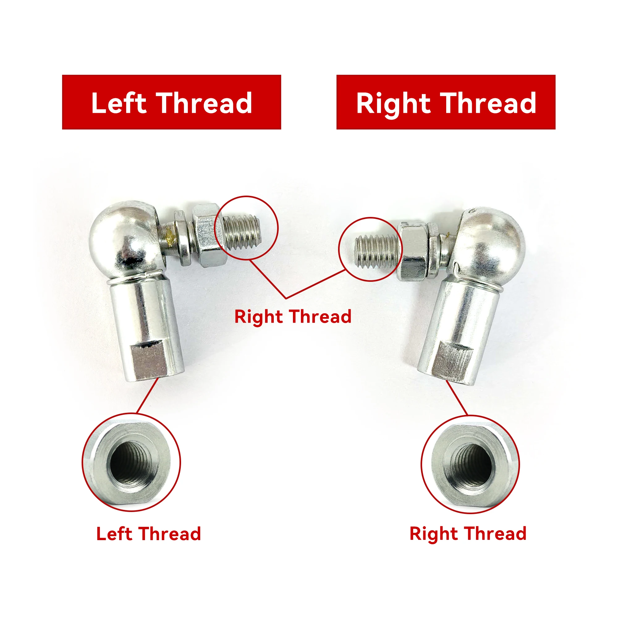 M5 M6 M8 M10 M12 Angle Ball Joint SQP5S SQP6S SQP8S SQP10S SQP12S Rod Ends With Stud