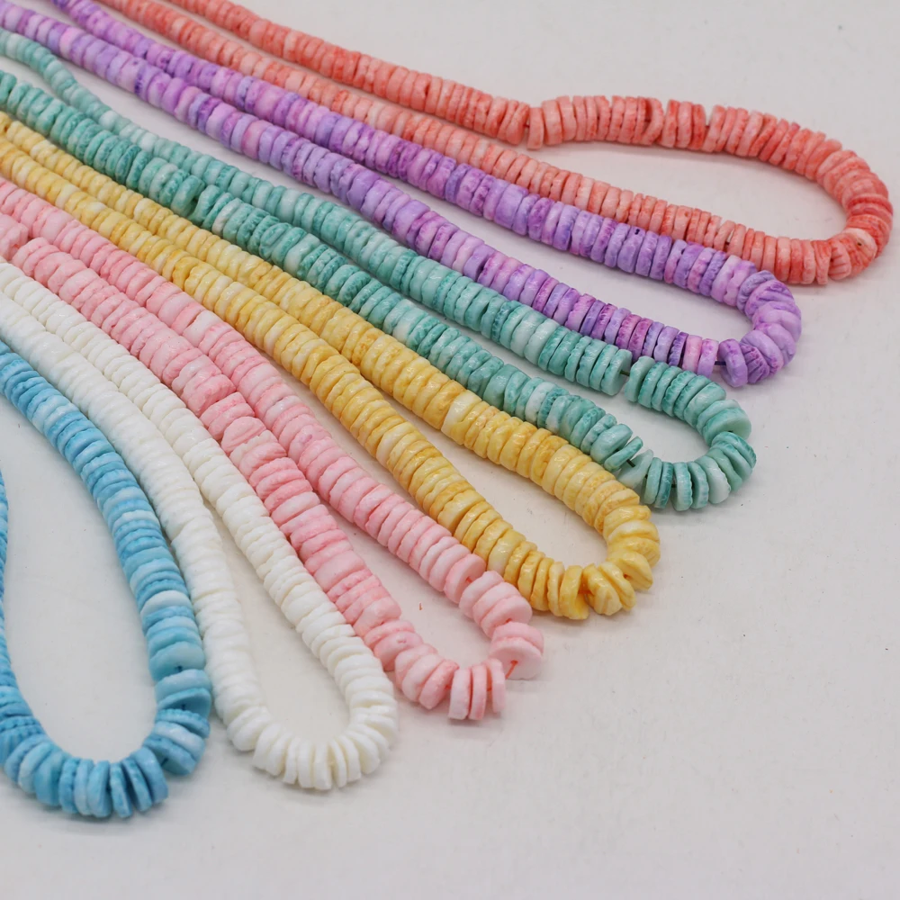 Natural Mother Of Pearl Shell Isolation Beads For Jewelry Making DIY Necklace Bracelet Earring Handiwork Sewing Craft Accessory