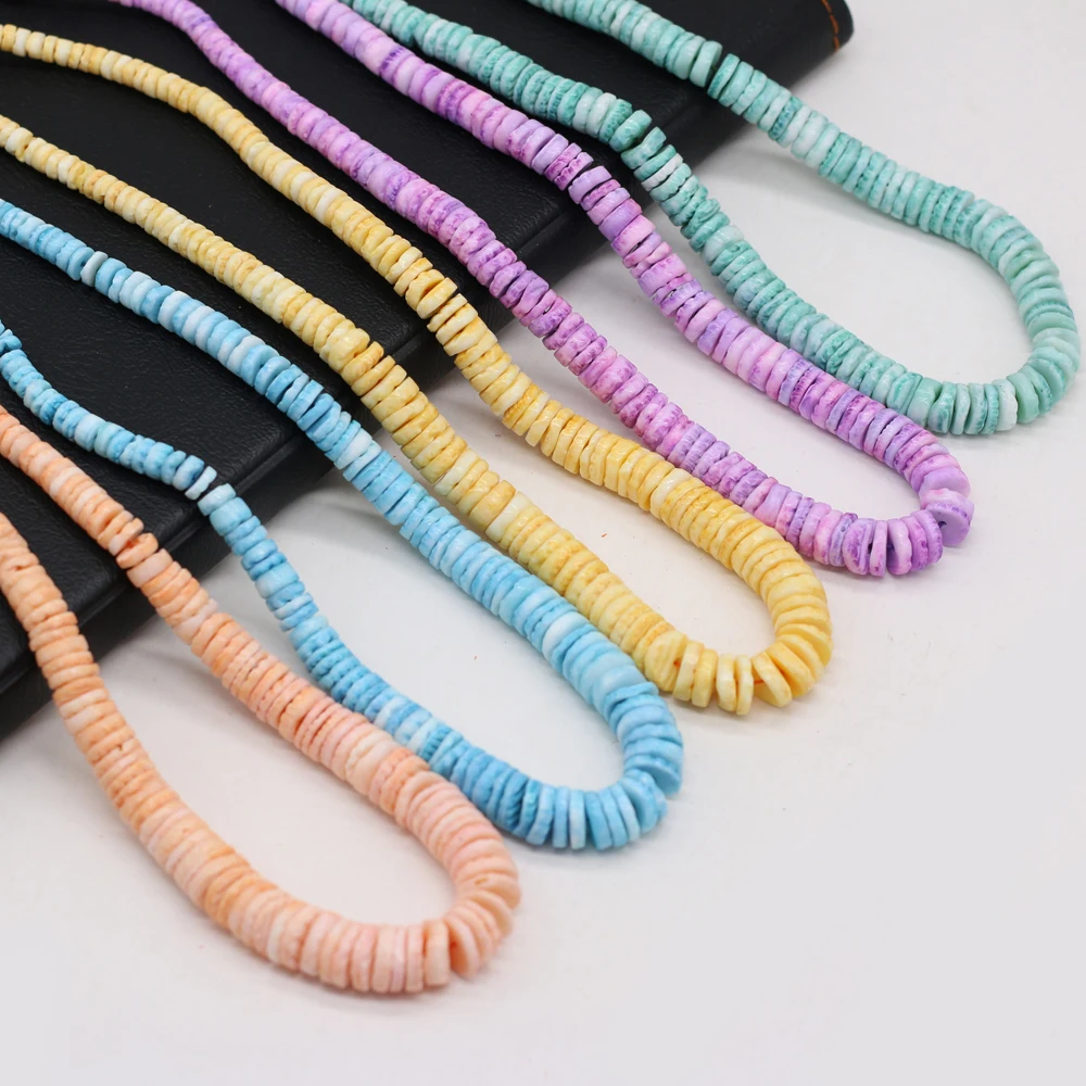 Natural Mother Of Pearl Shell Isolation Beads For Jewelry Making DIY Necklace Bracelet Earring Handiwork Sewing Craft Accessory