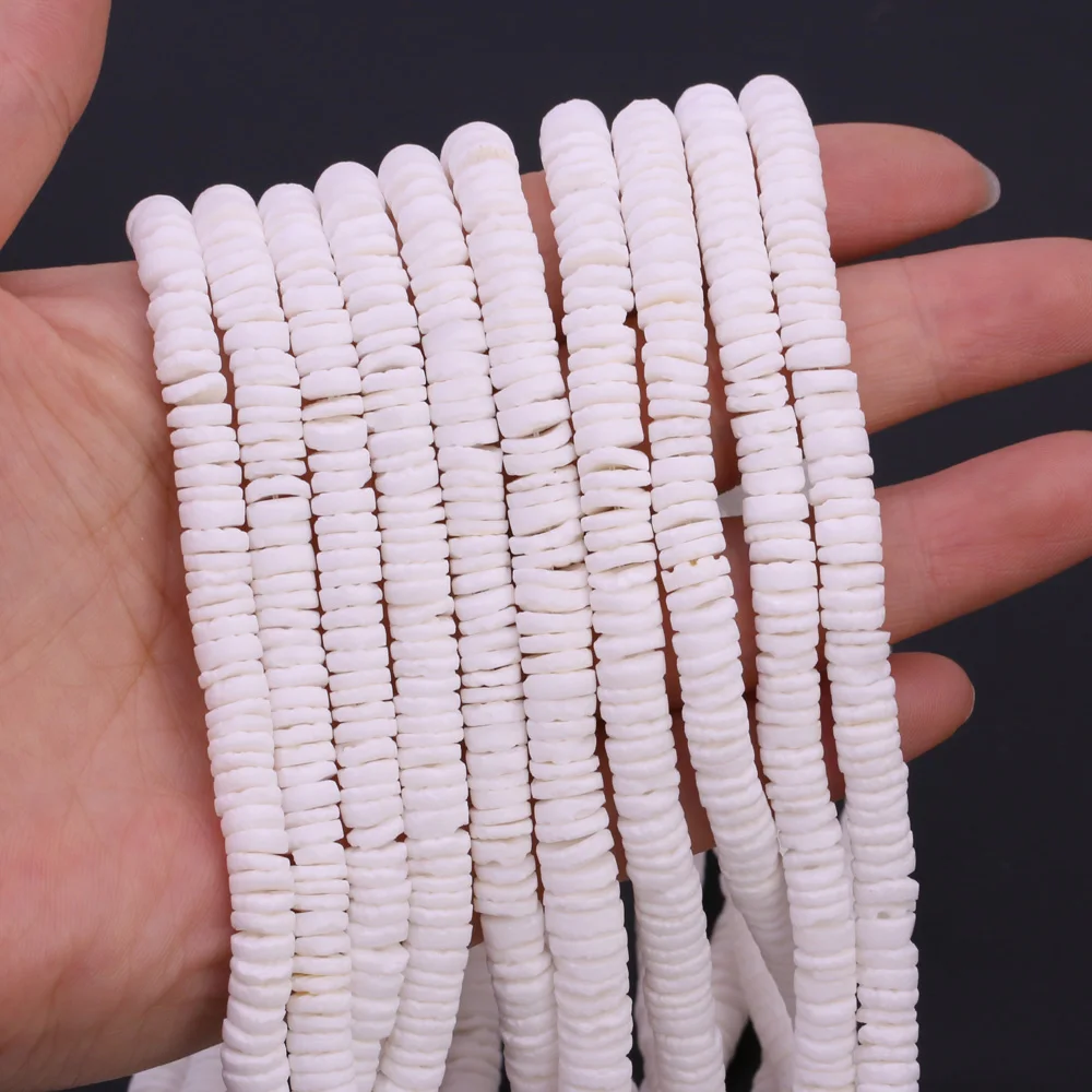 Natural Mother Of Pearl Shell Isolation Beads For Jewelry Making DIY Necklace Bracelet Earring Handiwork Sewing Craft Accessory