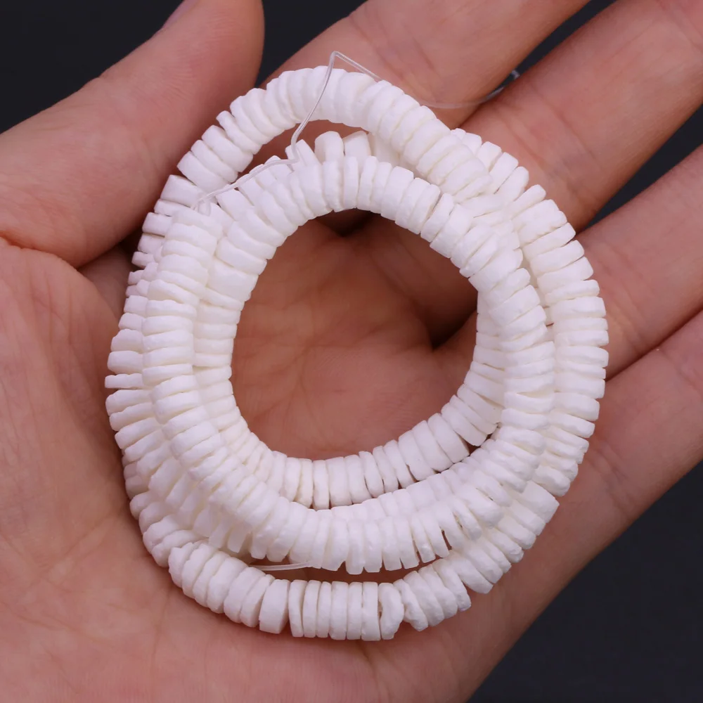 Natural Mother Of Pearl Shell Isolation Beads For Jewelry Making DIY Necklace Bracelet Earring Handiwork Sewing Craft Accessory
