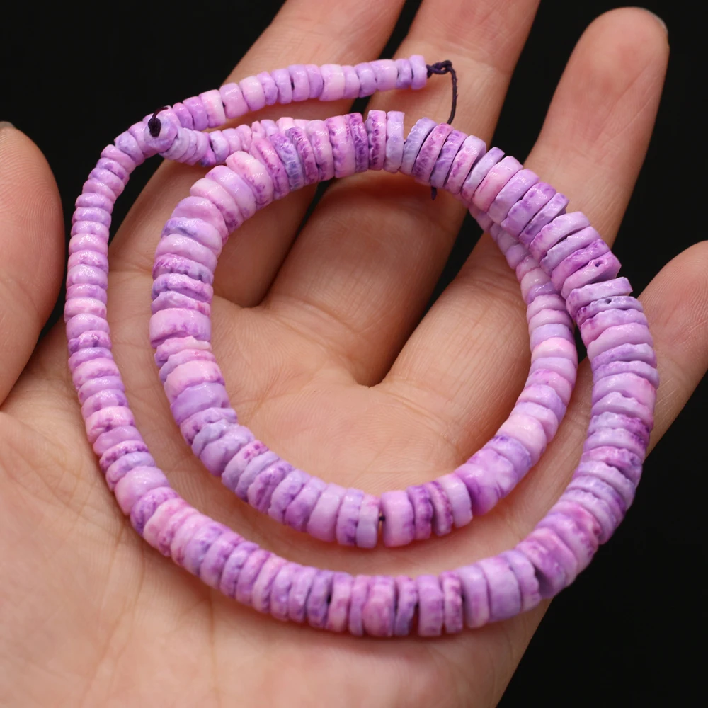 Natural Mother Of Pearl Shell Isolation Beads For Jewelry Making DIY Necklace Bracelet Earring Handiwork Sewing Craft Accessory