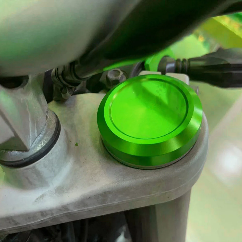 Motorcycle CNC Aluminum Front Fork Shock Absorber Suspension Decorative Cover Cap for KAWASAKI NINJA 250 400 2017 2018 2019 2020
