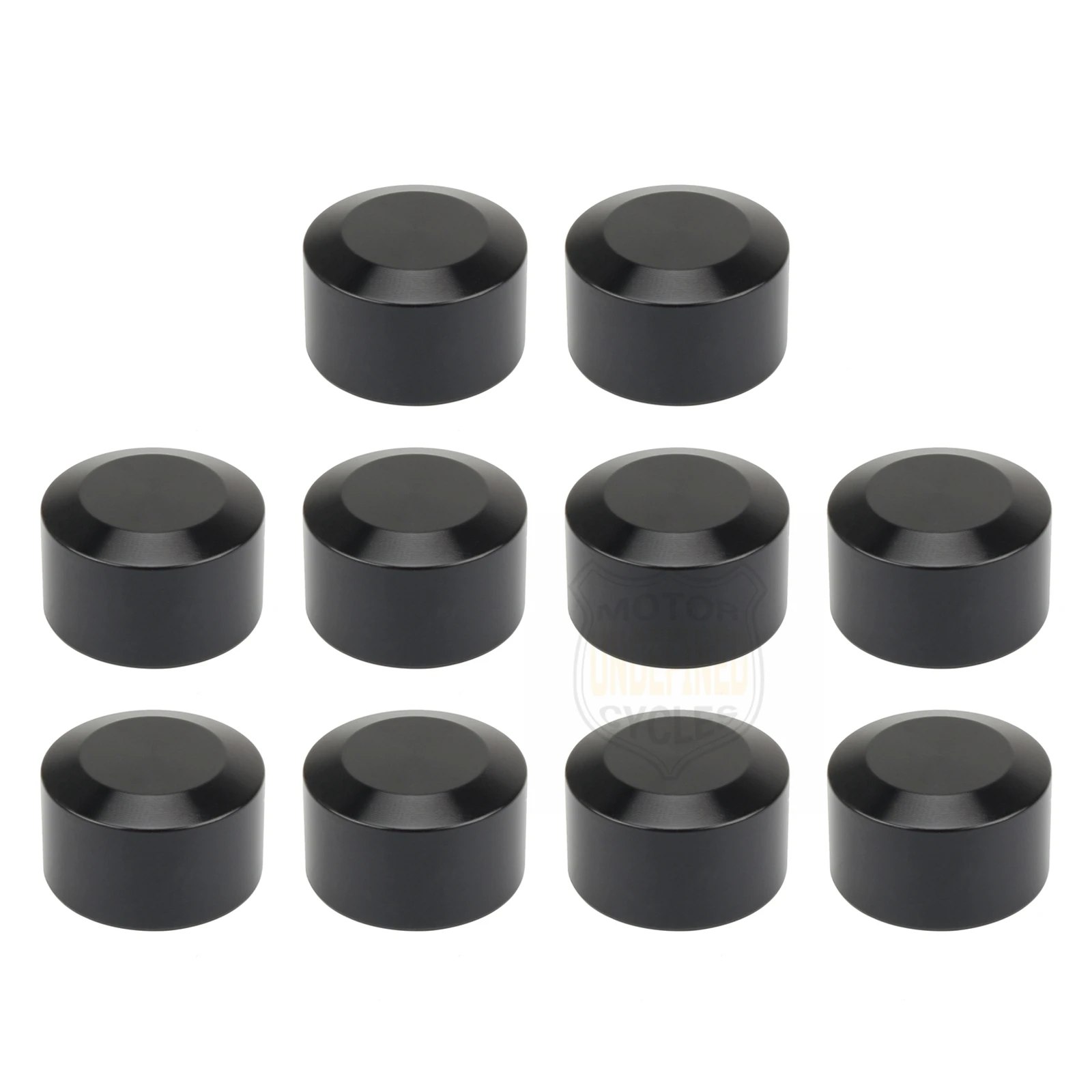 Black Motorcycle Head Bolts Cap Cover CNC Schrauben Topper Caps Cover For Harley Sportster Touring Dyna Big Twin Cam Softail
