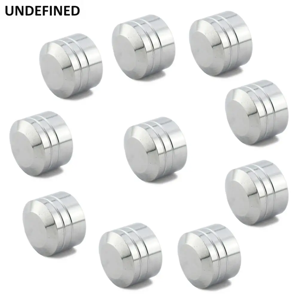 Black Motorcycle Head Bolts Cap Cover CNC Schrauben Topper Caps Cover For Harley Sportster Touring Dyna Big Twin Cam Softail