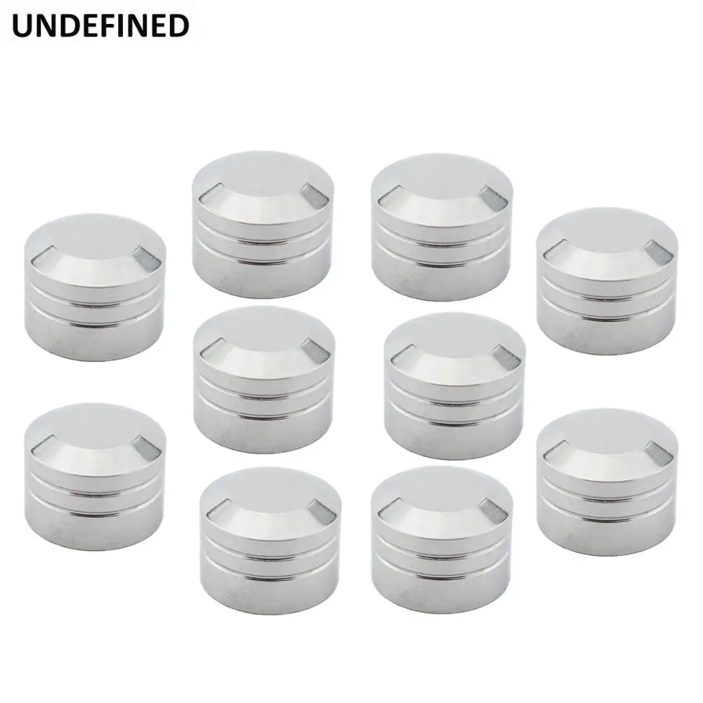 Black Motorcycle Head Bolts Cap Cover CNC Schrauben Topper Caps Cover For Harley Sportster Touring Dyna Big Twin Cam Softail