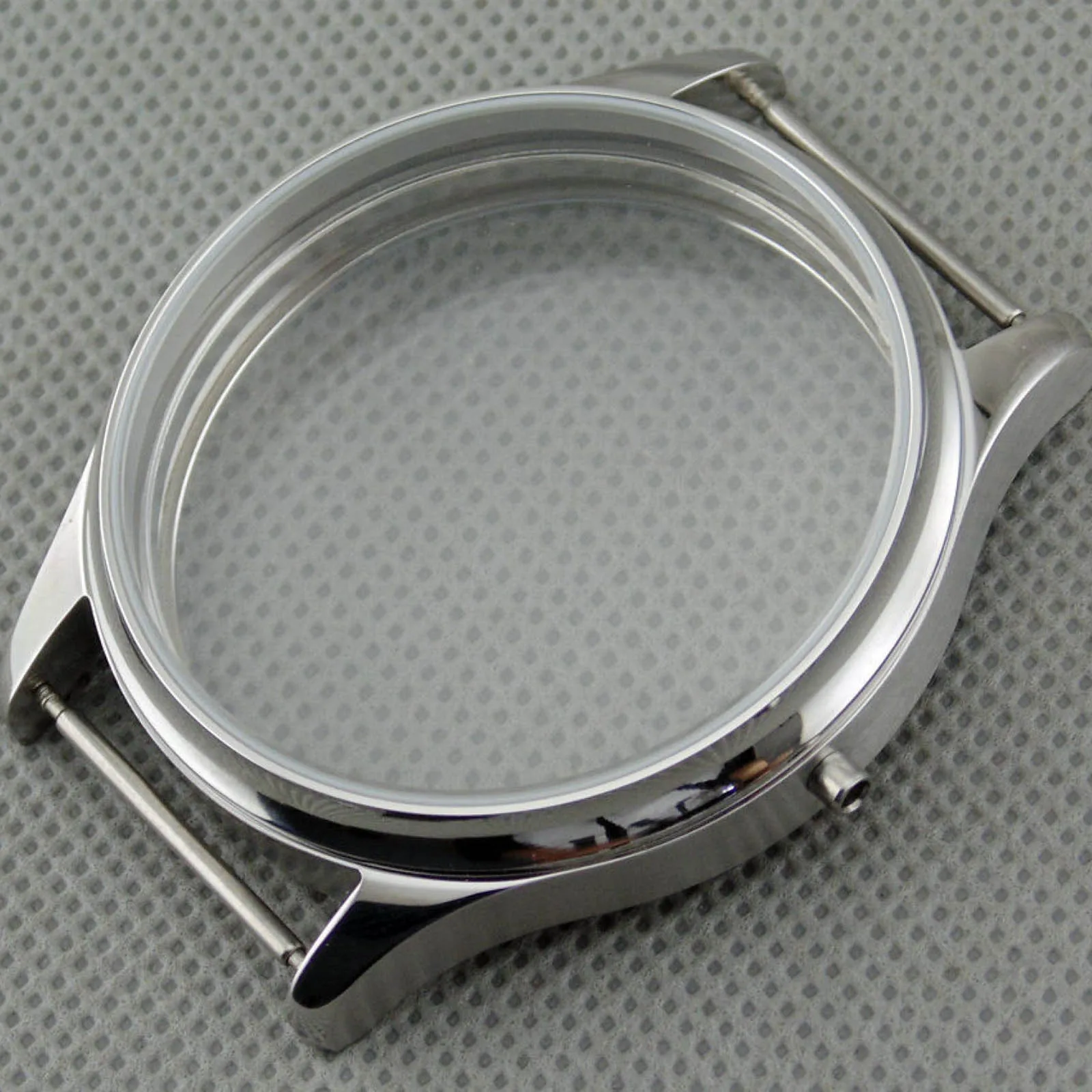 For Seagull ST36 6497/6498 Premium Stainless Steel 44mm Watch Case Hand Winding Movement Accessory Replacement Watch Parts