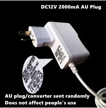 3V/5V/12V AC/DC Adapter Power Supply with 12 Ports AU/EU/US/USB Plug Portable Power Output for Model Lamp/Railroad/Train Layout