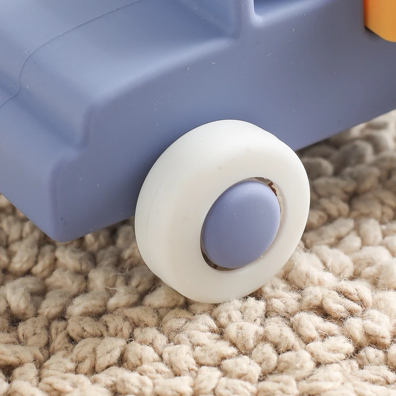 Montessori Baby Silicone Car Toys 0 12 Months Newborn Baby Things Silicone Baby Teether Toy Car Educational Toy Silicone Blocks