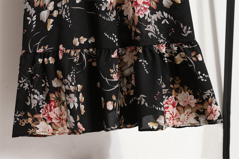 Spring Summer Women Maxi Dresses Casual Full Sleeve Floral Printed O-neck Woman Bohe Beach Party Long Dress Mujer Vestidos