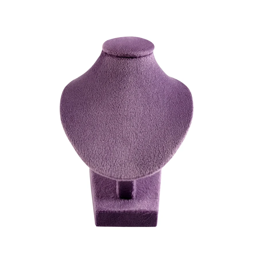 Miniature Mannequin Necklace Pendant Display Stand Choker Beads Chain Organizer Neck Portrait Neck Model Stand 5 colors