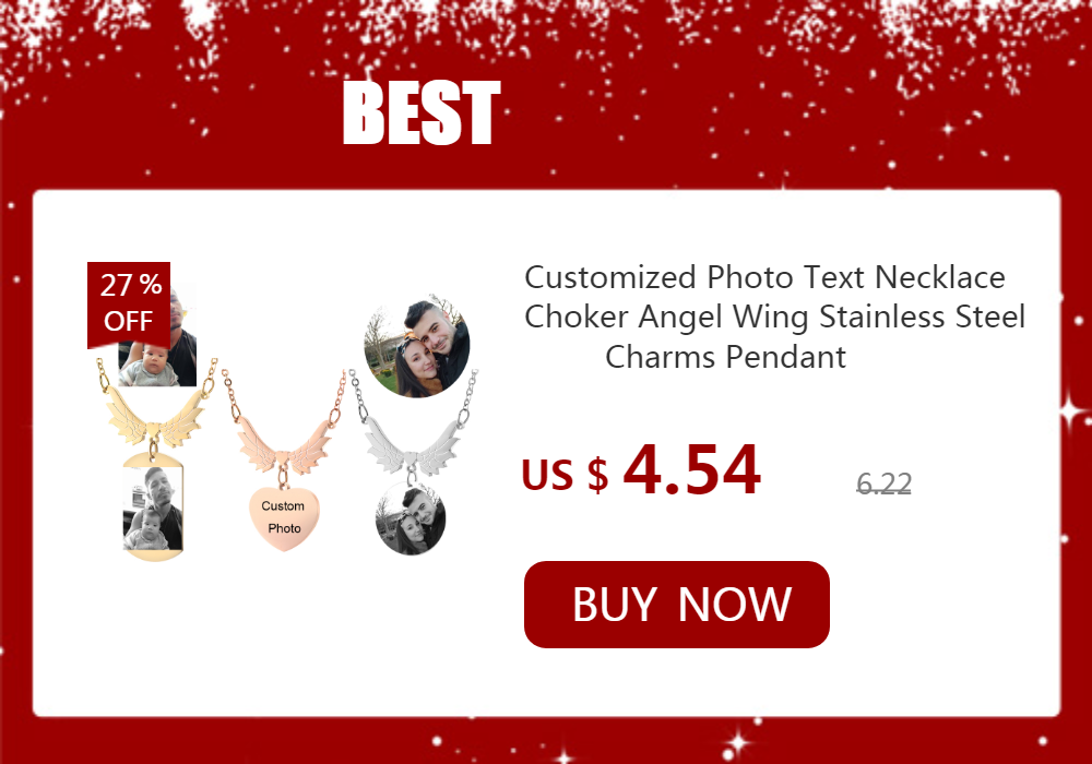 Custom Pictures Photo Necklace for Women Stainless Steel Engrave Family Name Plate Neck Pendant Dog ID name Tag Gifts Punk Rock
