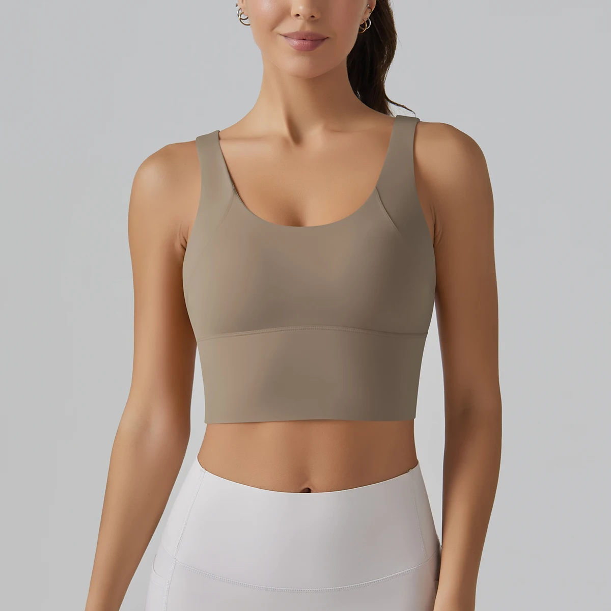 Yoga Bra Underwear Women Summer Shockproof Bra Beautiful Back Sports Running External Wear Training Fitness Yoga Tank Top Bra