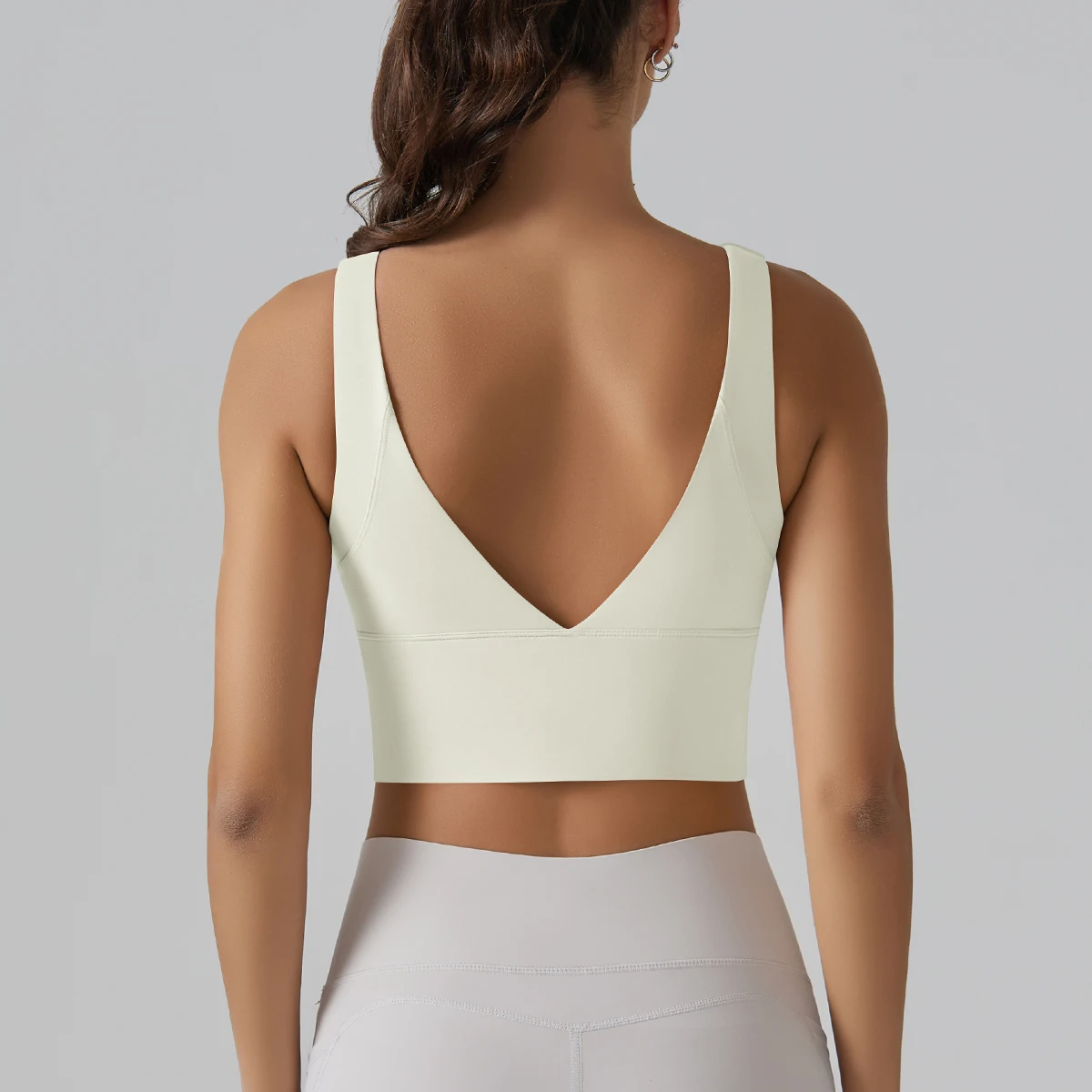 Yoga Bra Underwear Women Summer Shockproof Bra Beautiful Back Sports Running External Wear Training Fitness Yoga Tank Top Bra
