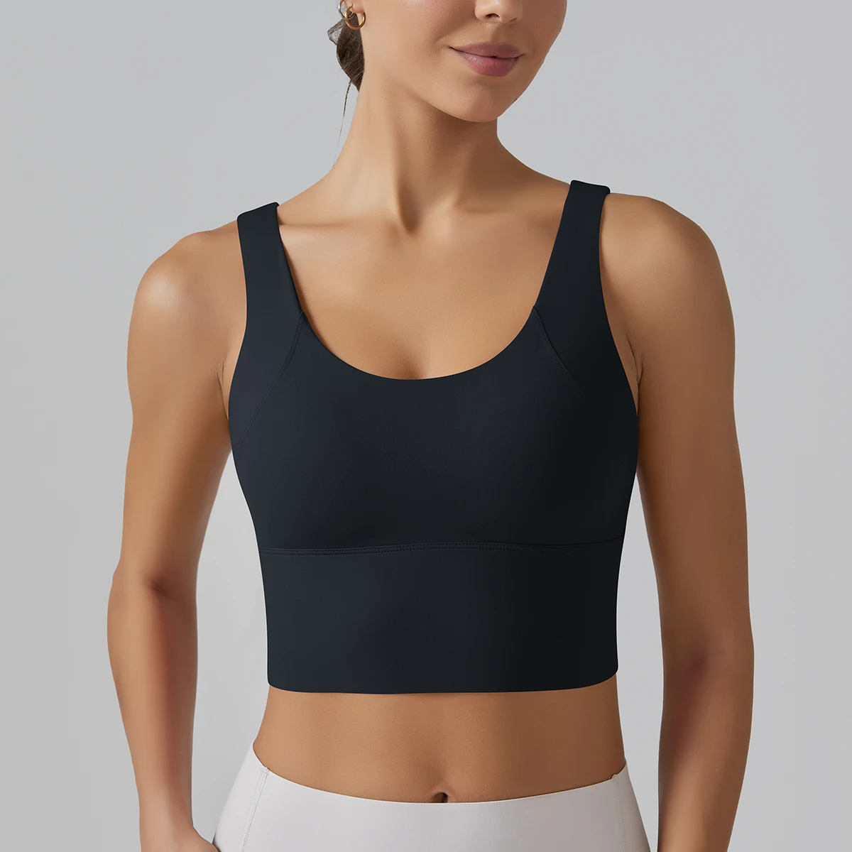 Yoga Bra Underwear Women Summer Shockproof Bra Beautiful Back Sports Running External Wear Training Fitness Yoga Tank Top Bra