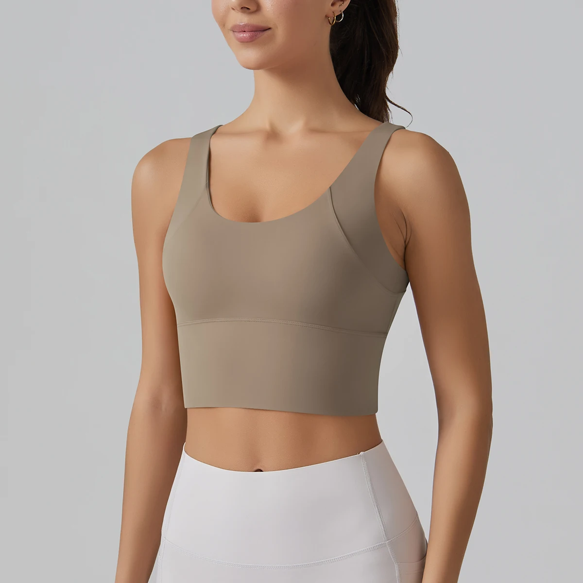 Yoga Bra Underwear Women Summer Shockproof Bra Beautiful Back Sports Running External Wear Training Fitness Yoga Tank Top Bra