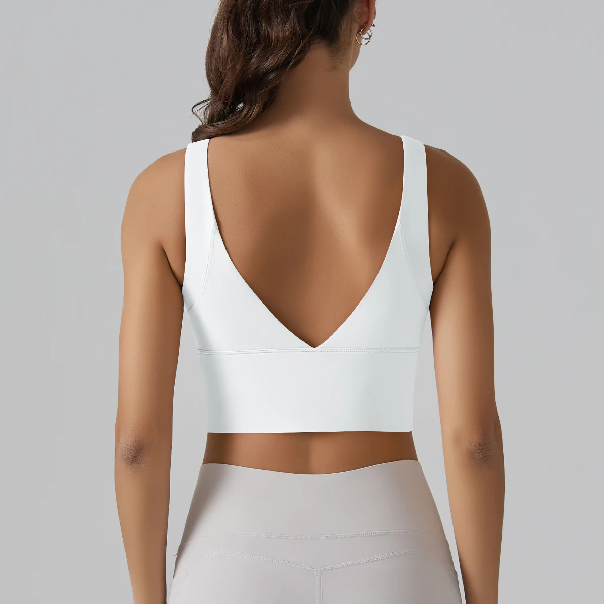 Yoga Bra Underwear Women Summer Shockproof Bra Beautiful Back Sports Running External Wear Training Fitness Yoga Tank Top Bra