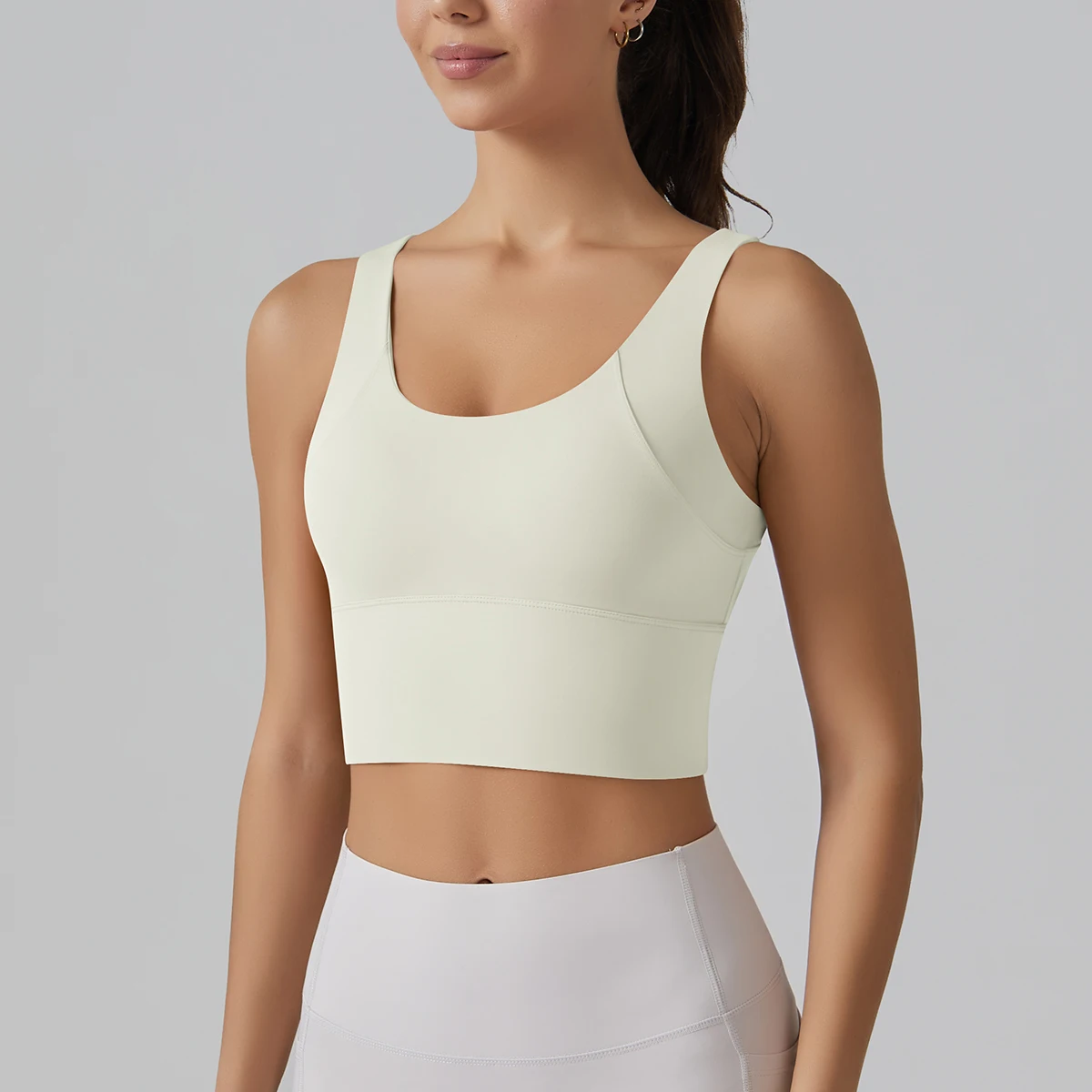 Yoga Bra Underwear Women Summer Shockproof Bra Beautiful Back Sports Running External Wear Training Fitness Yoga Tank Top Bra