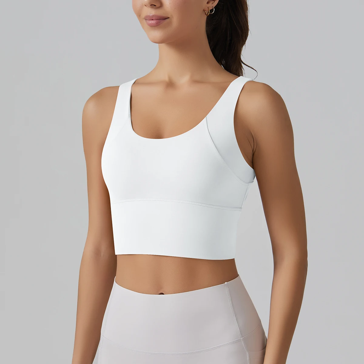 Yoga Bra Underwear Women Summer Shockproof Bra Beautiful Back Sports Running External Wear Training Fitness Yoga Tank Top Bra