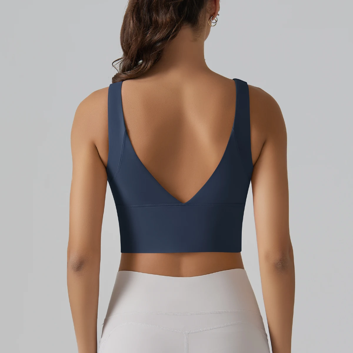 Yoga Bra Underwear Women Summer Shockproof Bra Beautiful Back Sports Running External Wear Training Fitness Yoga Tank Top Bra