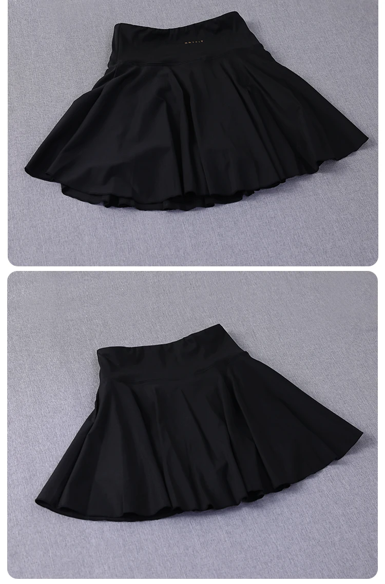 Yoga Wear Athletic Skorts Running Workout Sports Skirts High Waisted Pleated Tennis Skirt for Women