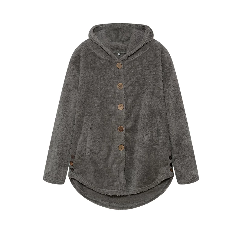 Fashion Trend Autumn and Winter Press-pleated Printed Turn-collar Long-sleeved Shirt Two-piece Furry Coat